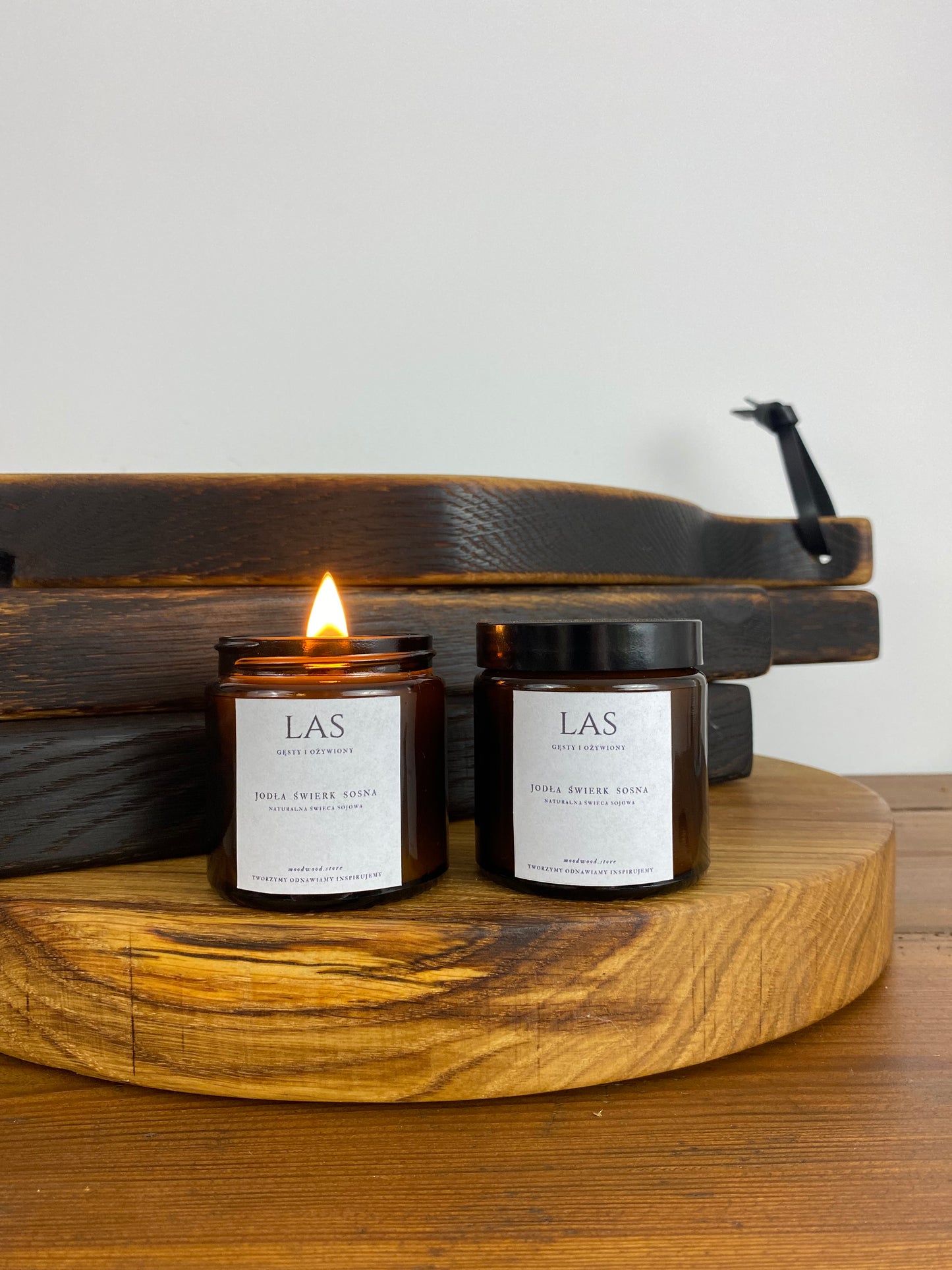 Las- naturalna świeca sojowa
